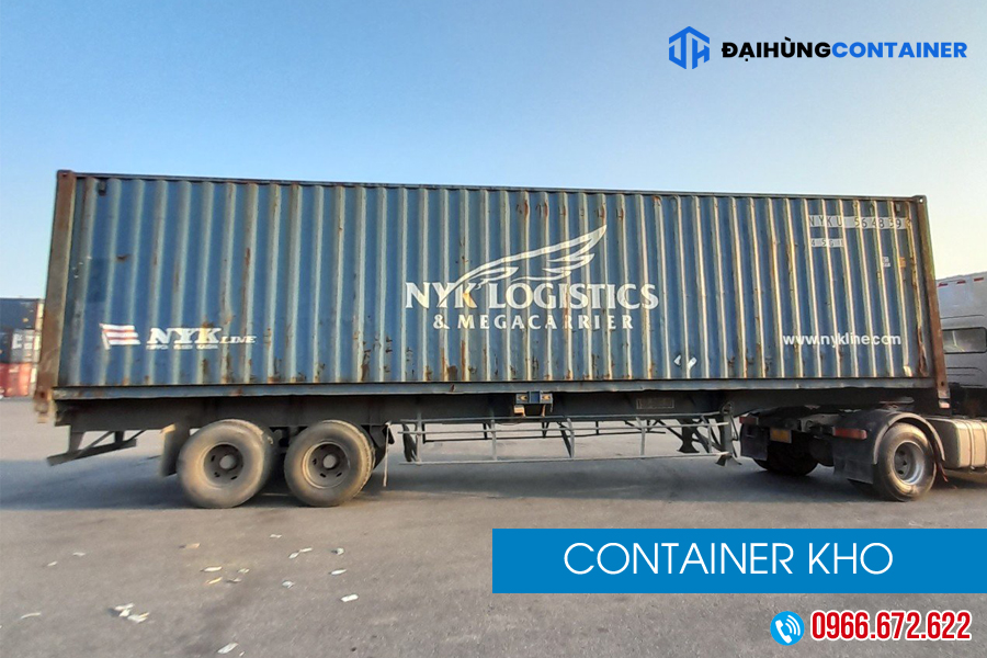 Đại Hùng Container thanh lý container kho cũ từ 10feet đến 45feet đẹp, bền bỉ, an toàn