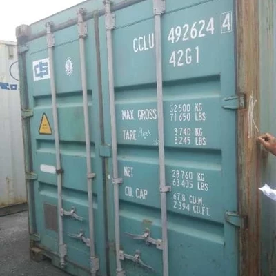 Container khô 40 feet (40’HC) cao 2,6m